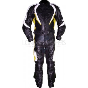 RTX Transformer Yellow Pro Leather Motorcycle Suit